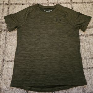 Under Armour MeDark Green Short Sleeve Tee